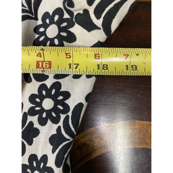 Vtg Lilly Pulitzer Black White Jacquard Daria Midi Coat Jacket Boho Luxury 4 - Picture 8 of 13